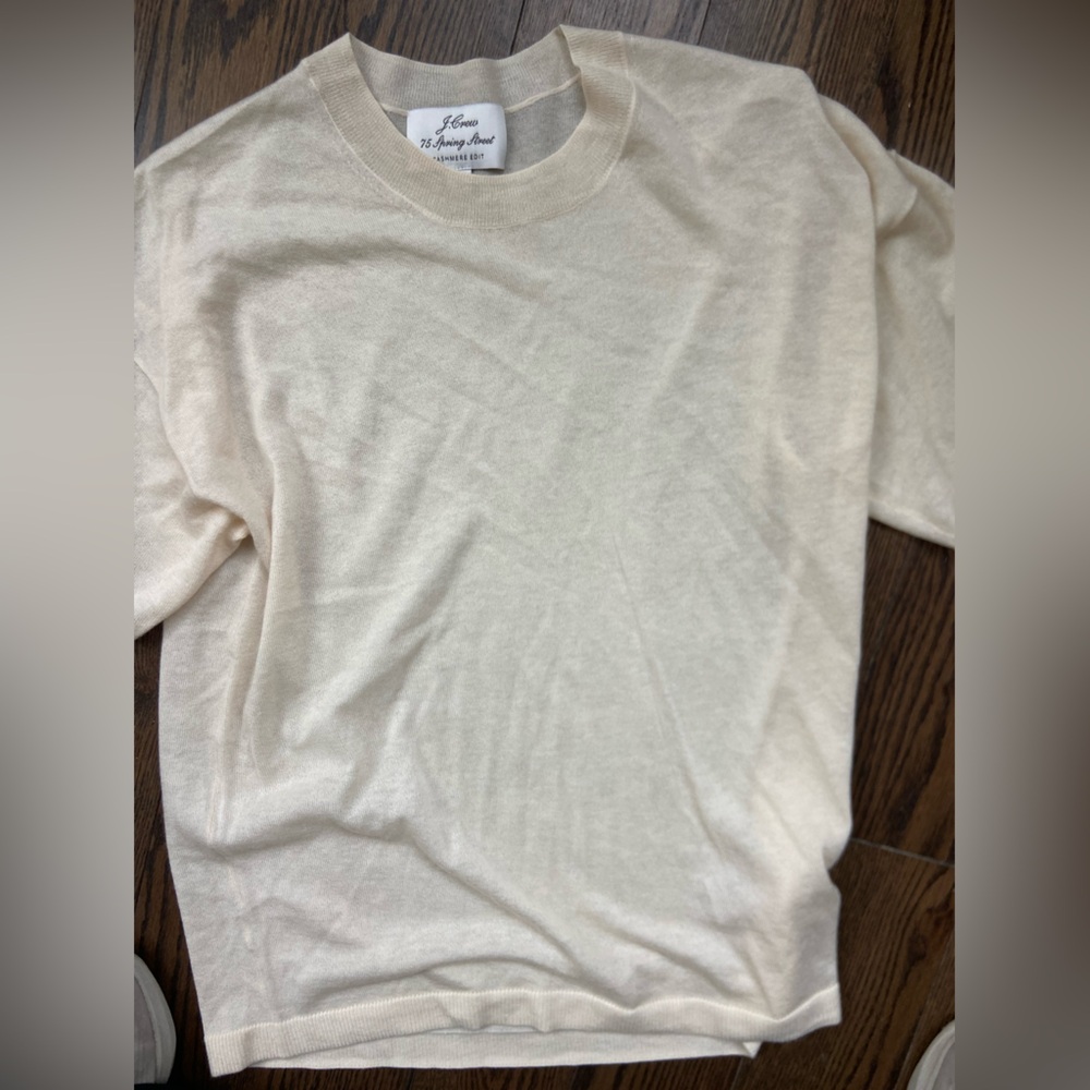 Jcrew cashmere shirt size small